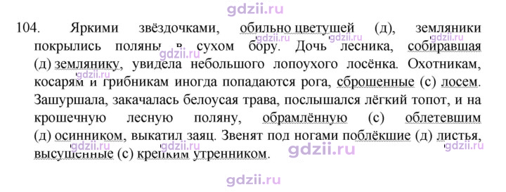 Скан решения номера 104