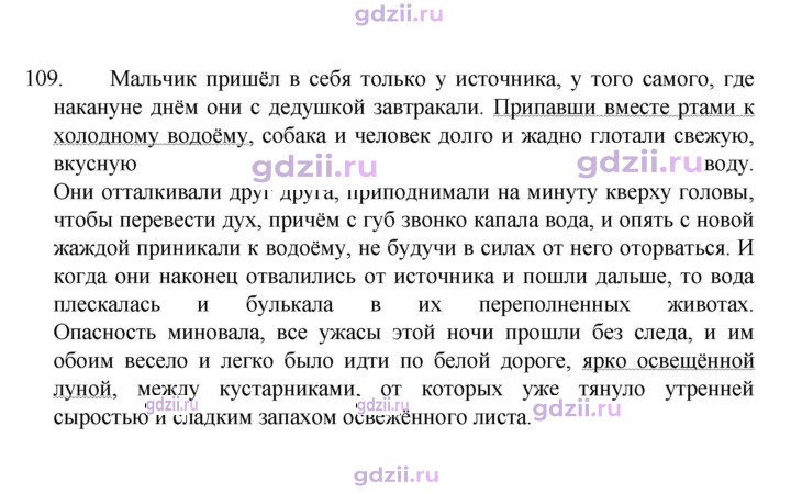 Скан решения номера 109