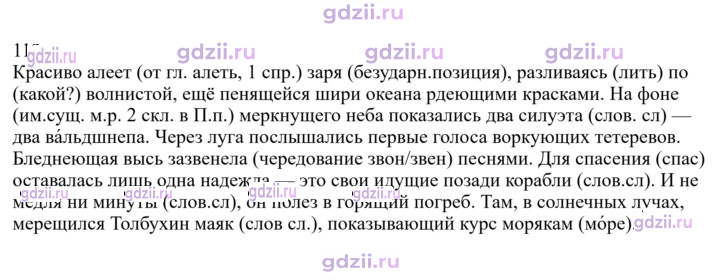 Скан решения номера 113