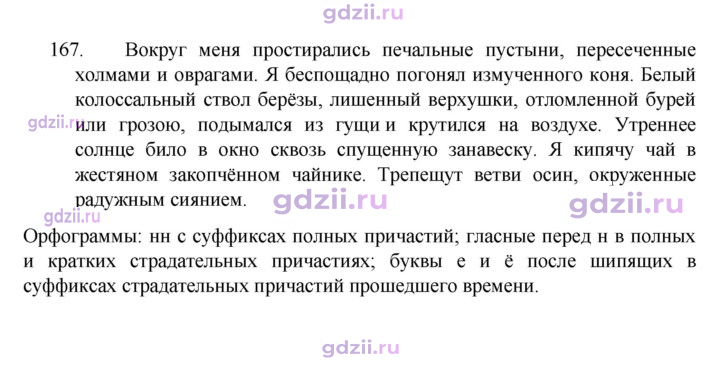 Скан решения номера 167