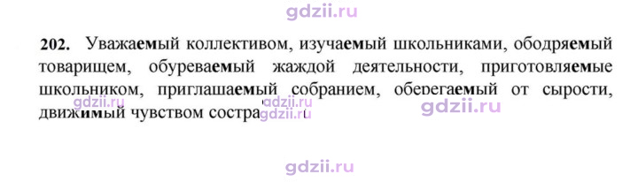 Скан решения номера 202