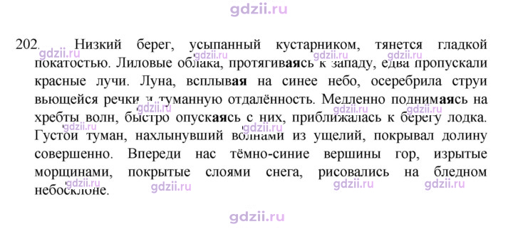 Скан решения номера 202