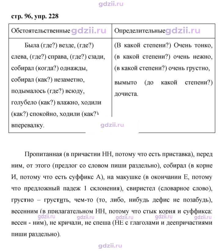 Скан решения номера 228