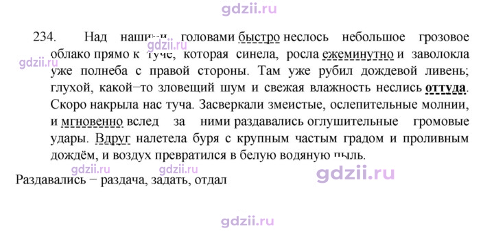 Скан решения номера 234