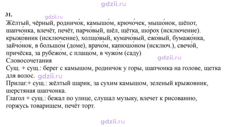 Скан решения номера 31
