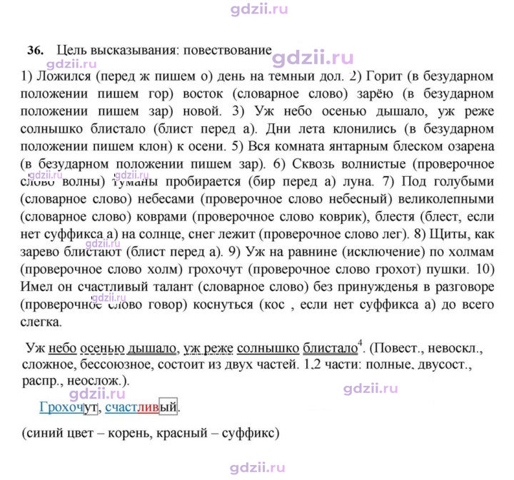 Скан решения номера 36