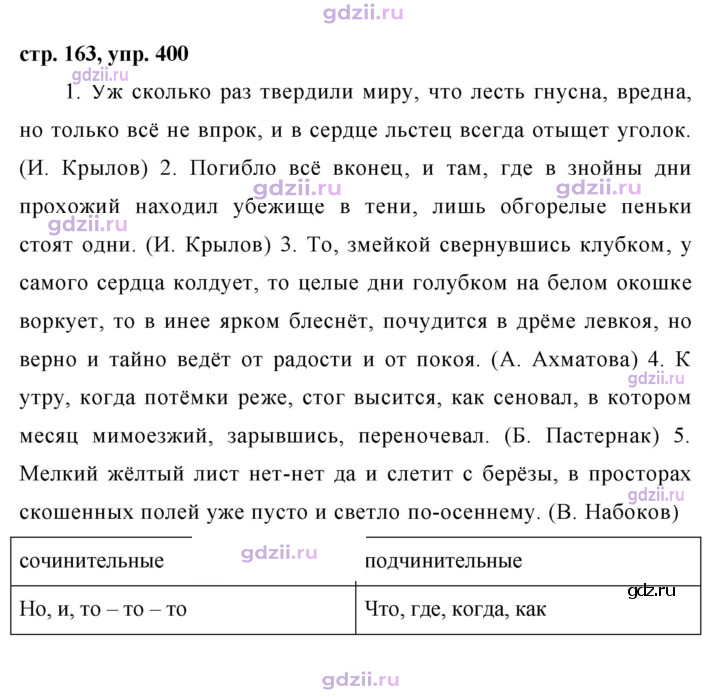 Скан решения номера 400