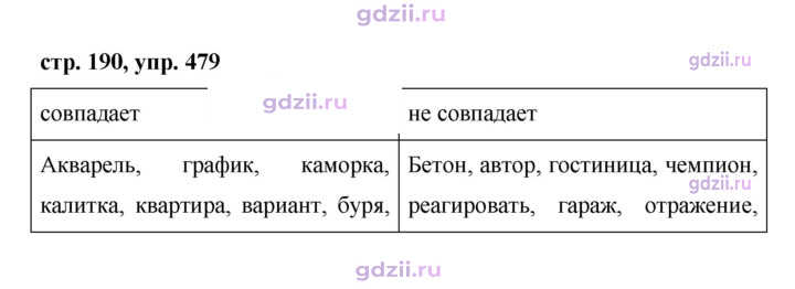 Скан решения номера 479