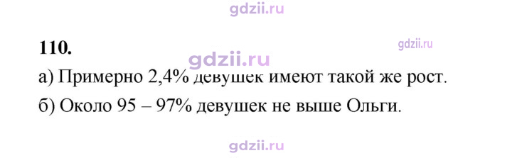 Скан решения номера 110