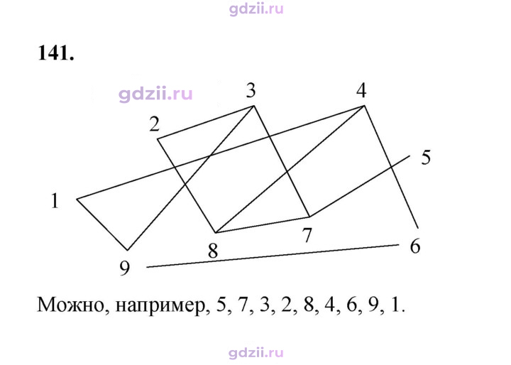 Скан решения номера 141