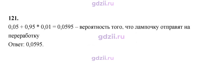 Скан решения номера 121