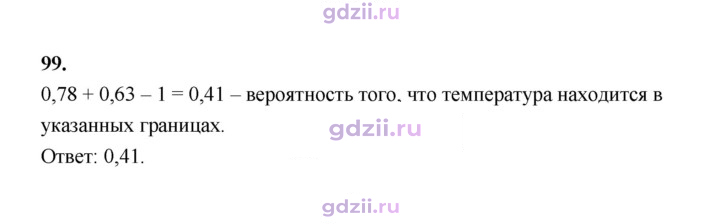 Скан решения номера 99