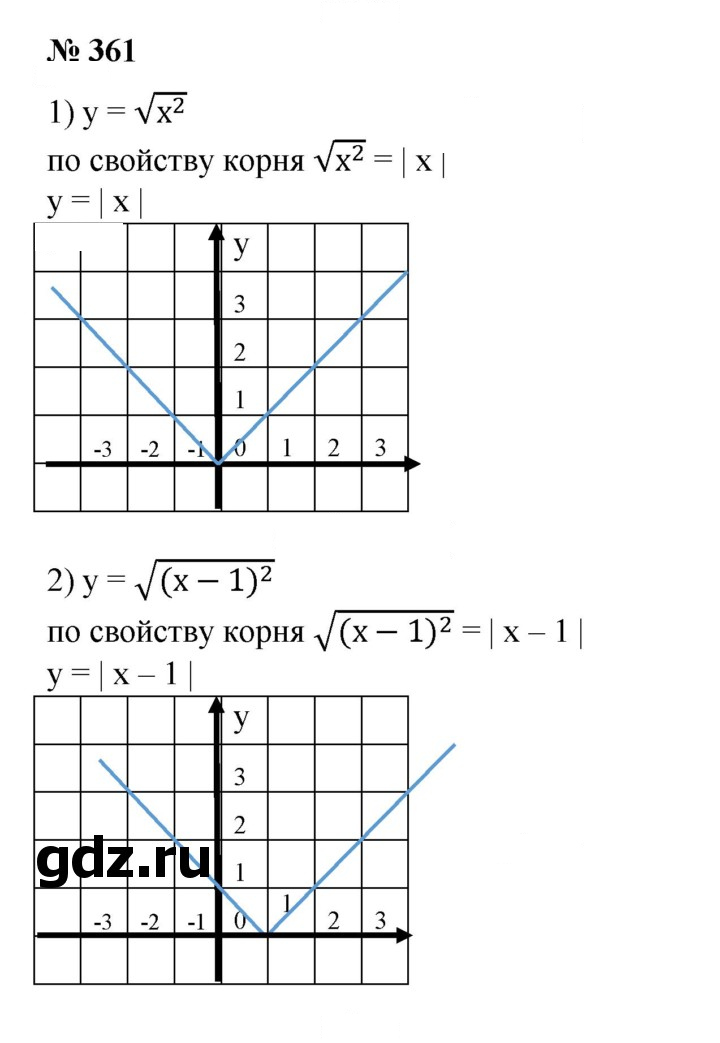 Скан решения номера 361