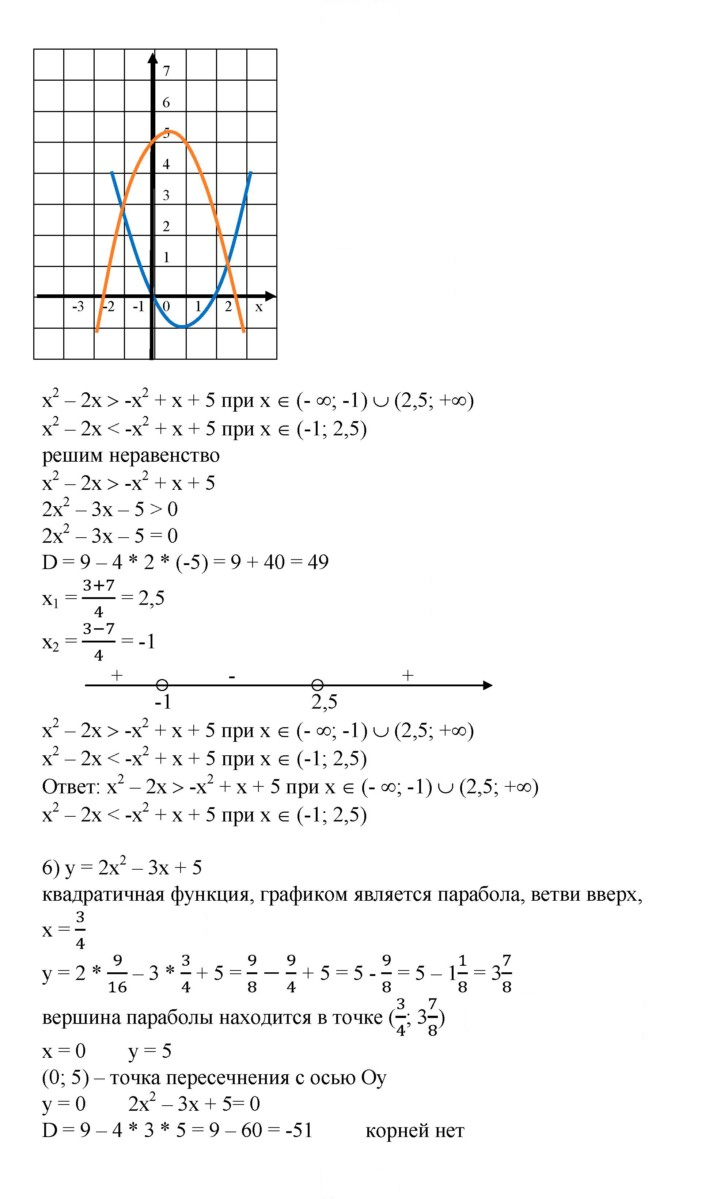 Скан решения номера 698