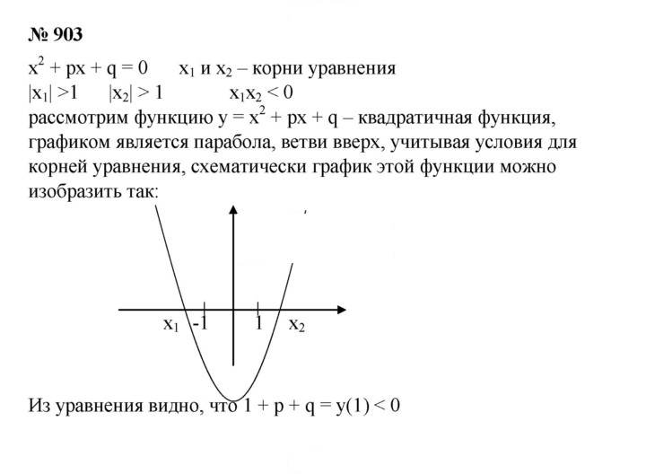 Скан решения номера 903