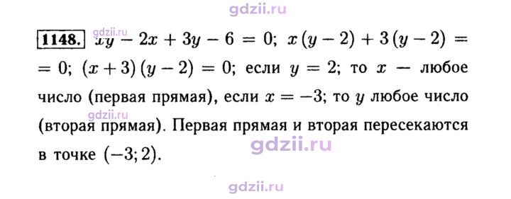 Скан решения номера 1148