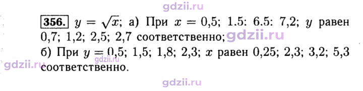 Скан решения номера 356