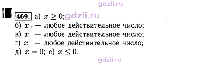 Скан решения номера 469