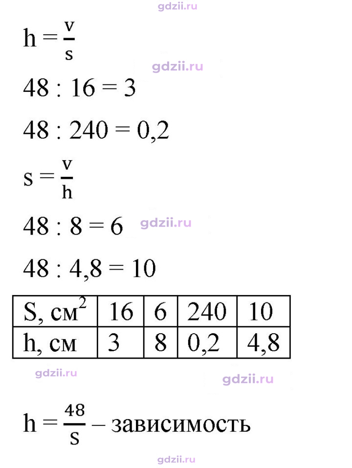 Скан решения номера 316