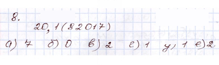 Скан решения номера 8