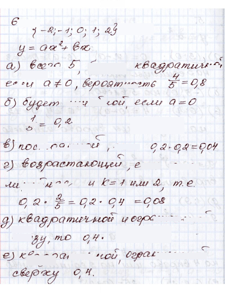Скан решения номера 6