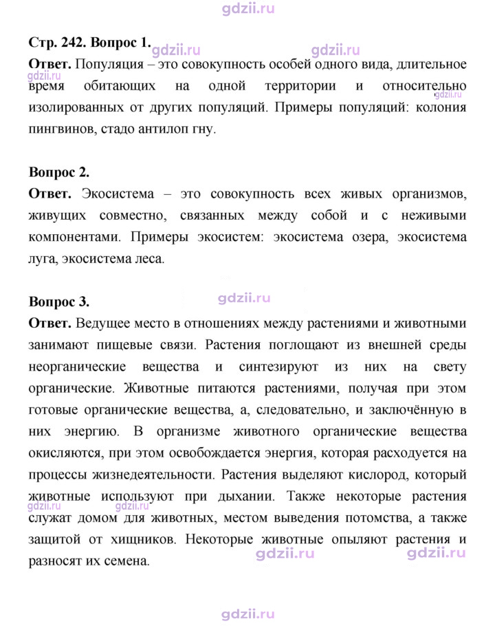 Скан решения номера 242