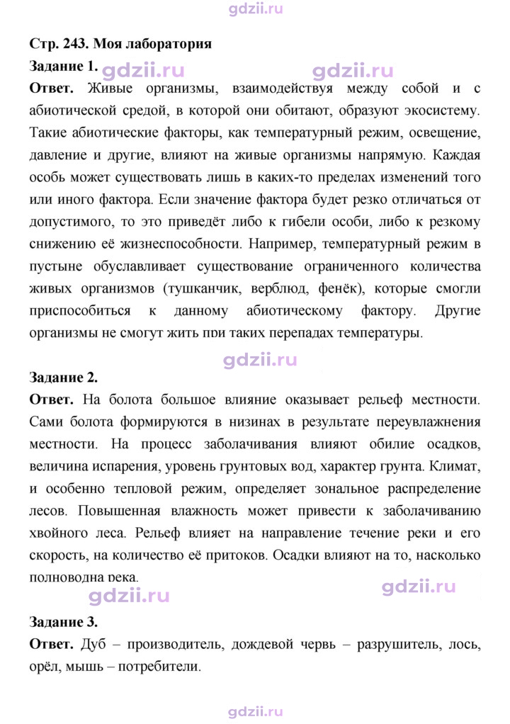 Скан решения номера 243