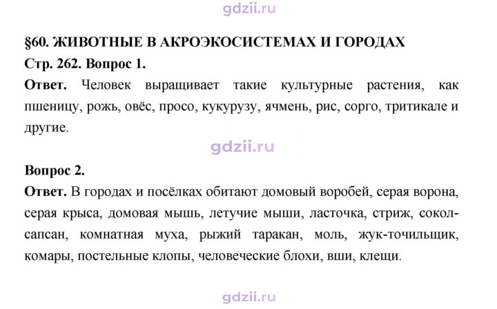Скан решения номера 262