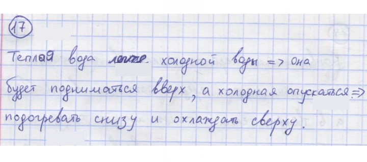 Скан решения номера 17