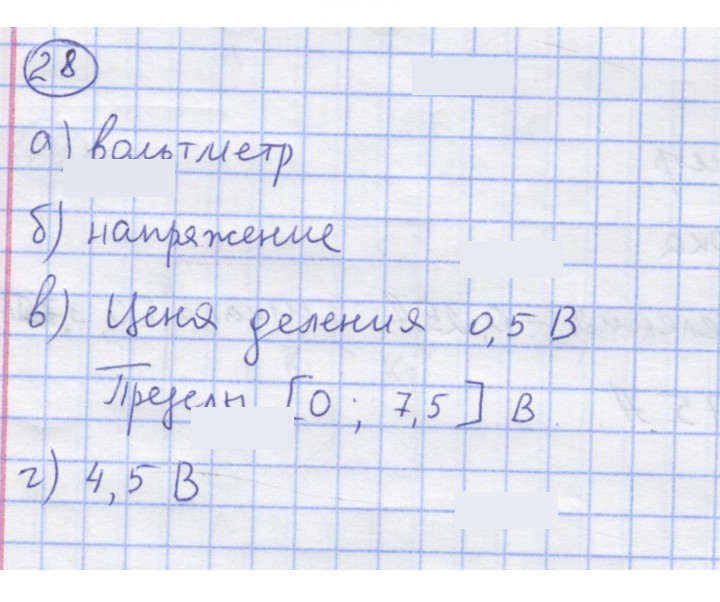 Скан решения номера 28