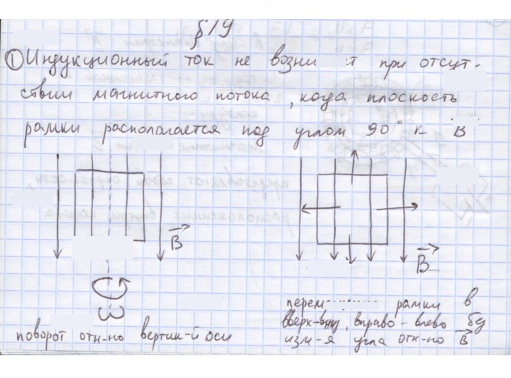 Скан решения номера 1