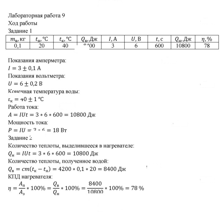 Скан решения номера 9