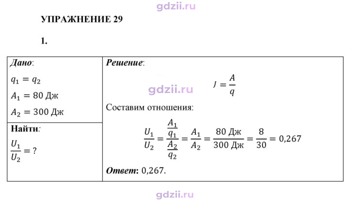Скан решения номера 1