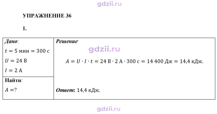 Скан решения номера 1