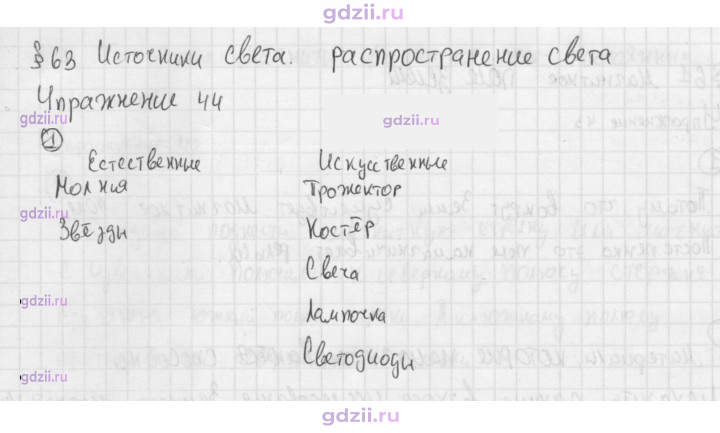 Скан решения номера 1