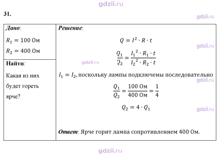 Скан решения номера 31