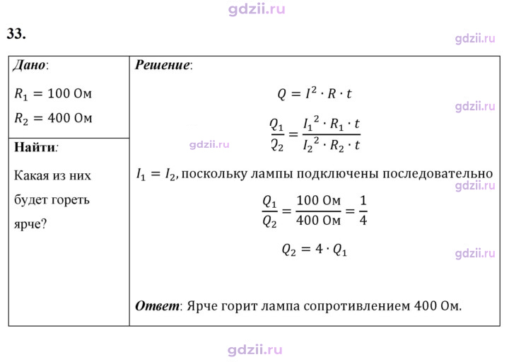 Скан решения номера 33