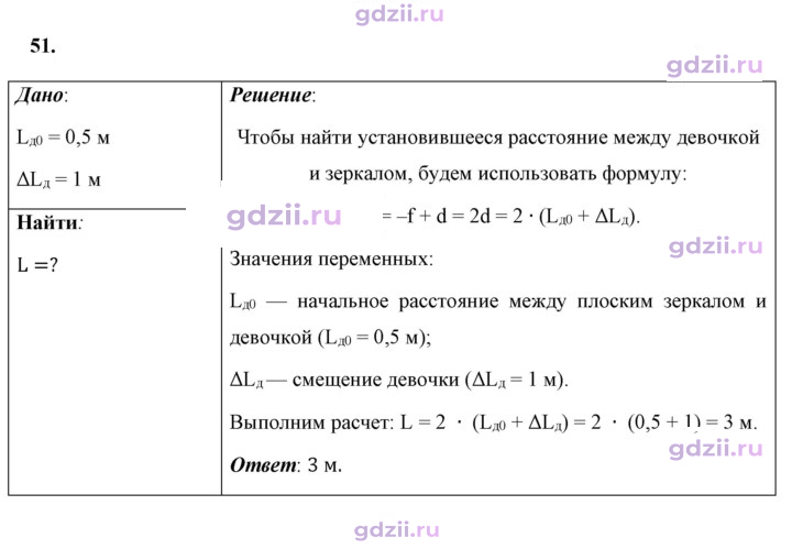 Скан решения номера 51