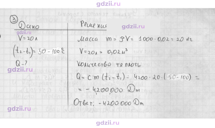 Скан решения номера 3