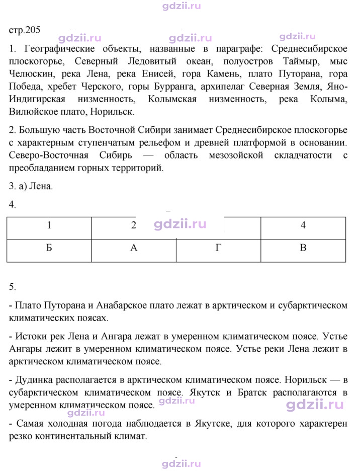 Скан решения номера 205