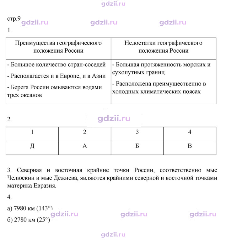 Скан решения номера 9