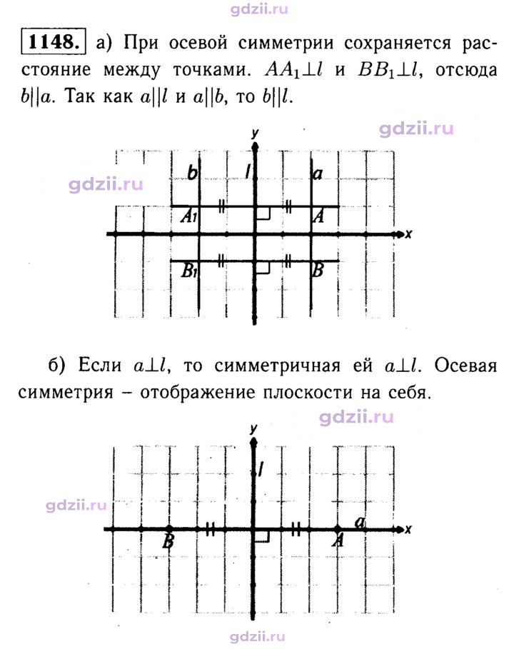Скан решения номера 1148