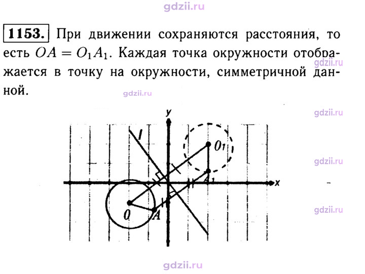Скан решения номера 1153