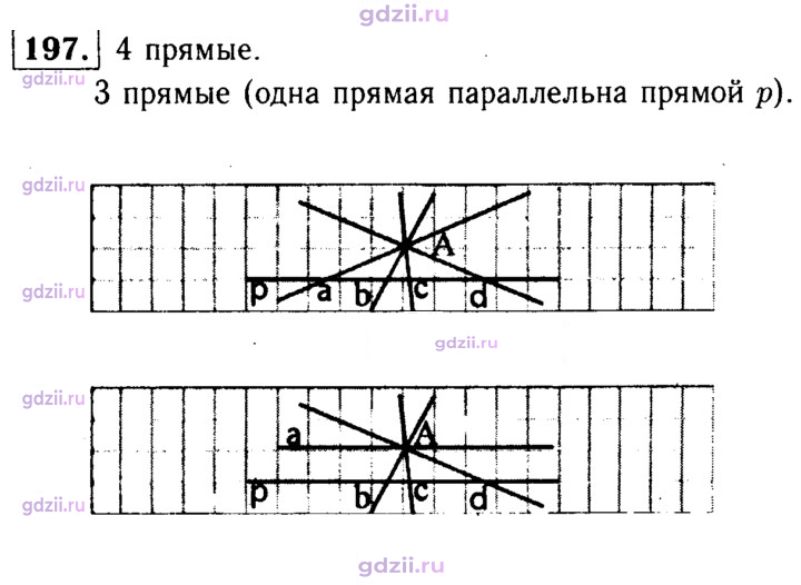 Скан решения номера 197