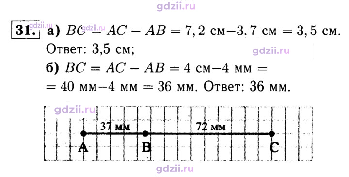 Скан решения номера 31