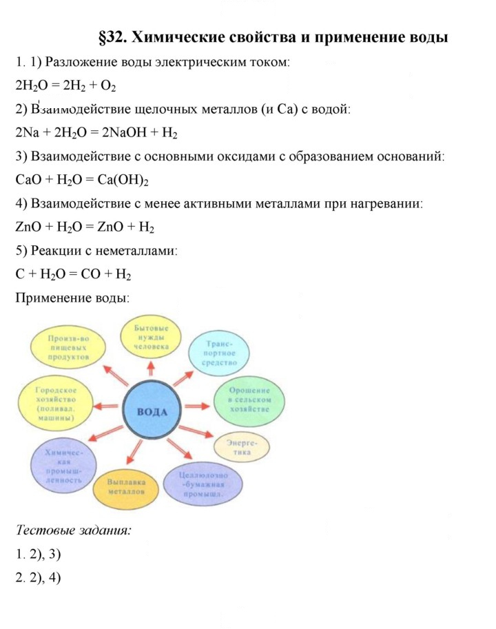 Скан решения номера 32