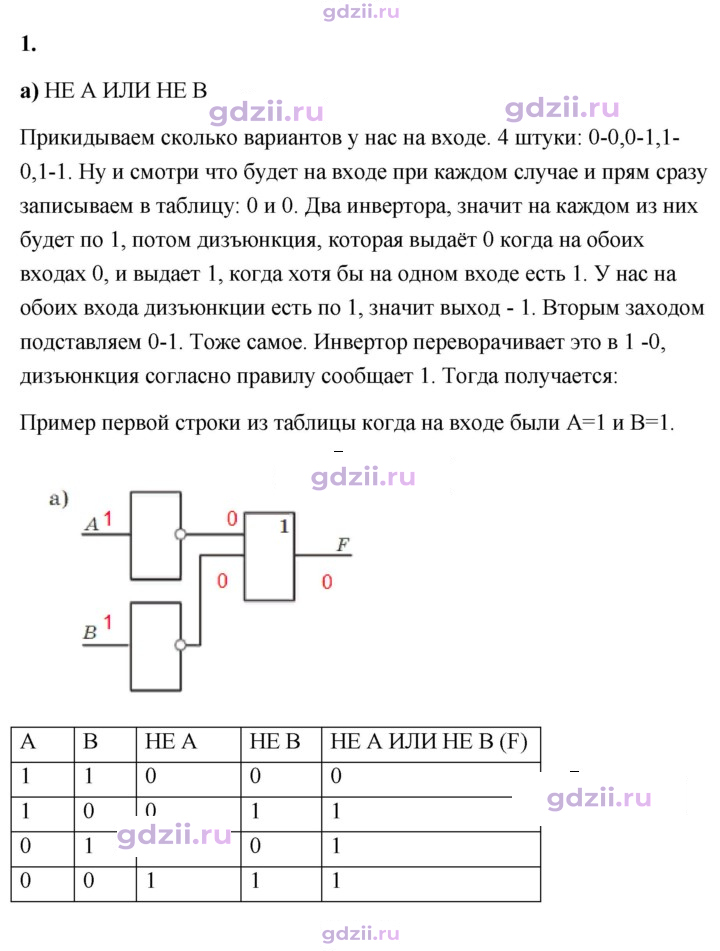 Скан решения номера 1