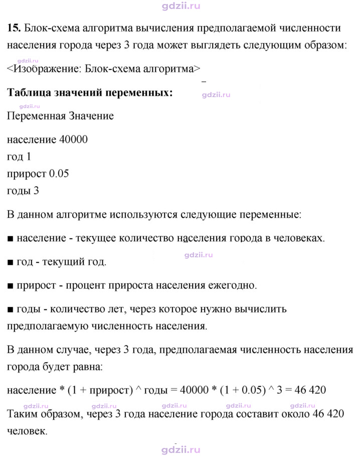 Скан решения номера 15