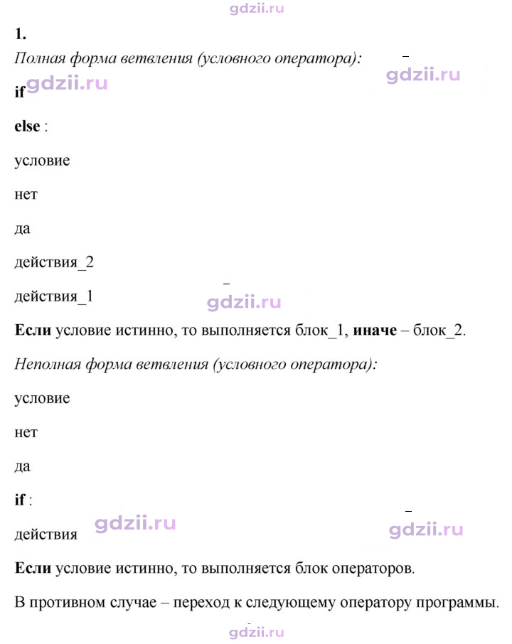 Скан решения номера 1