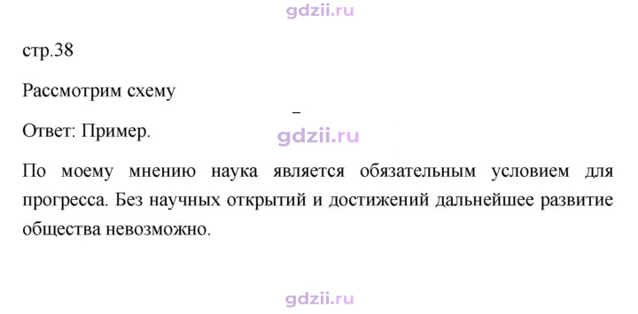 Скан решения номера 38